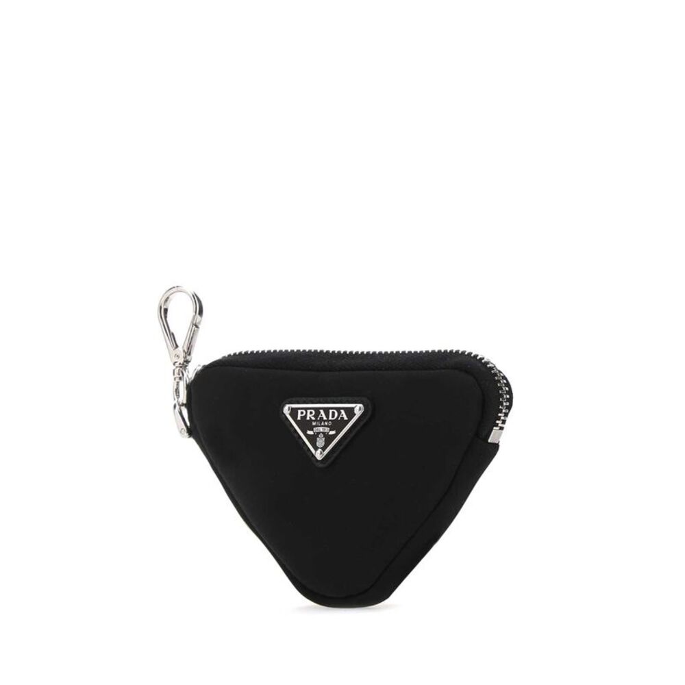 Prada Men Black Nylon Trick Key Chain - Picture 2 of 2
